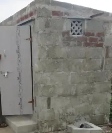 Superstructure of a Latrine