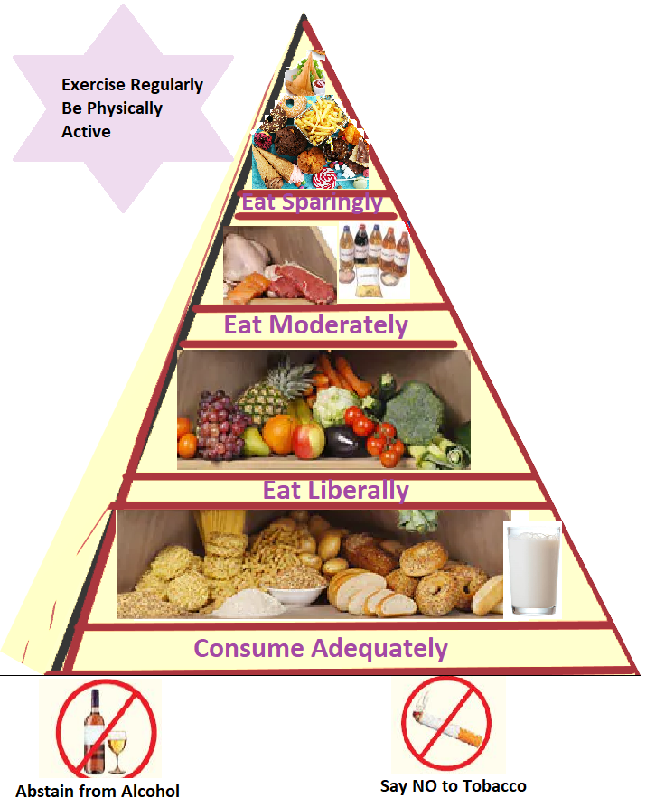 NIN ICMR food pyramid