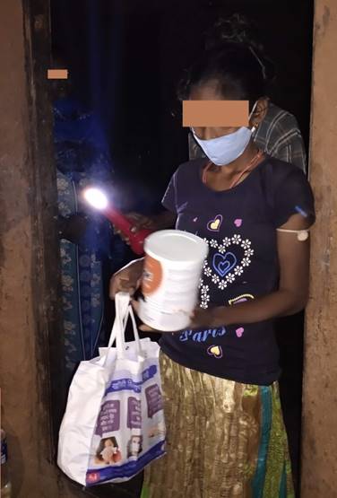A Patient with Nutritional supplements provided under NTEP