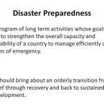 Disaster Management - 2